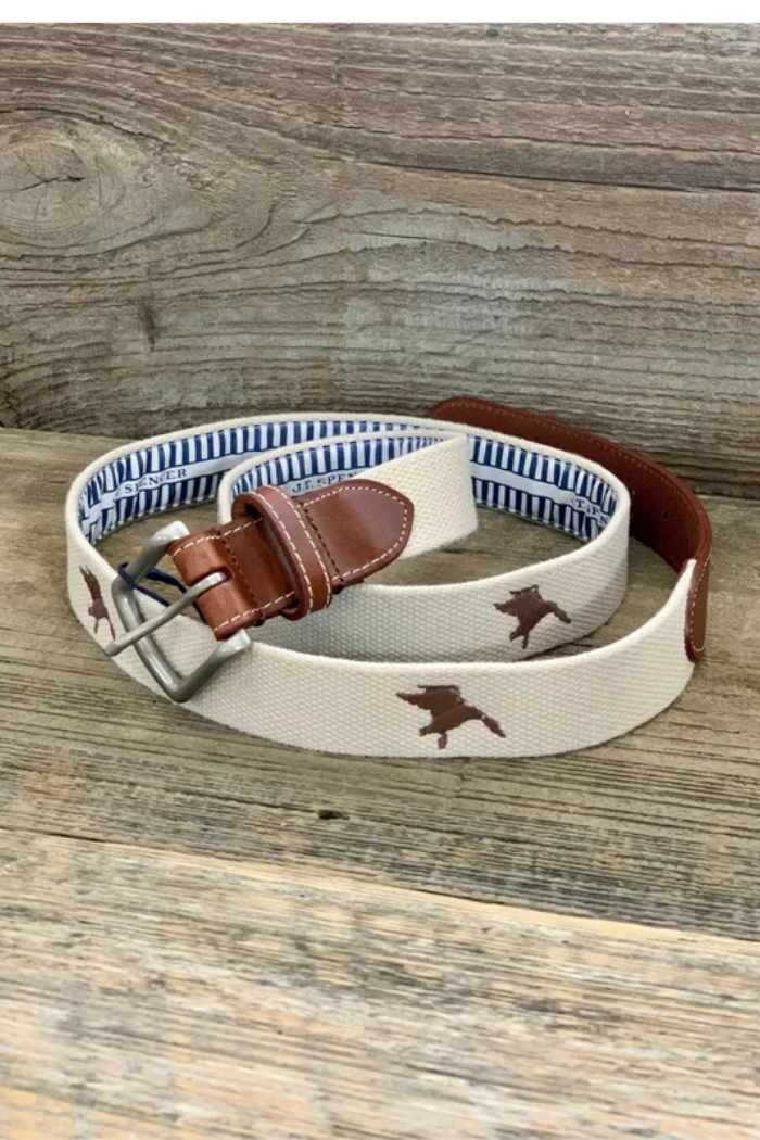 Youth EMHC JT Spencer Shadow Duck Belt Stone/Brown