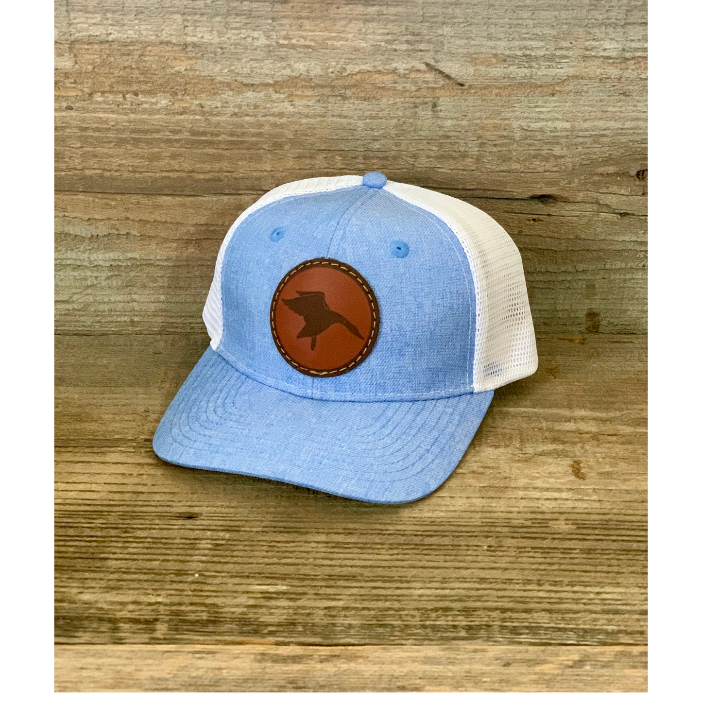 Shadow Duck Patch Solid Mesh Back Hats (3 colors)