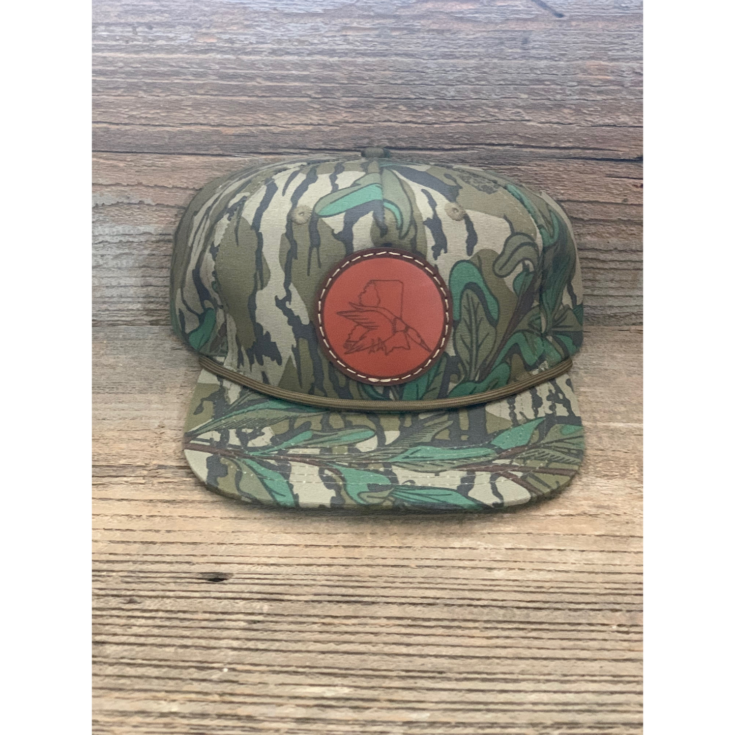 Bottomland Mississippi Rope Hat with Leather Duck Patch (2 colors)