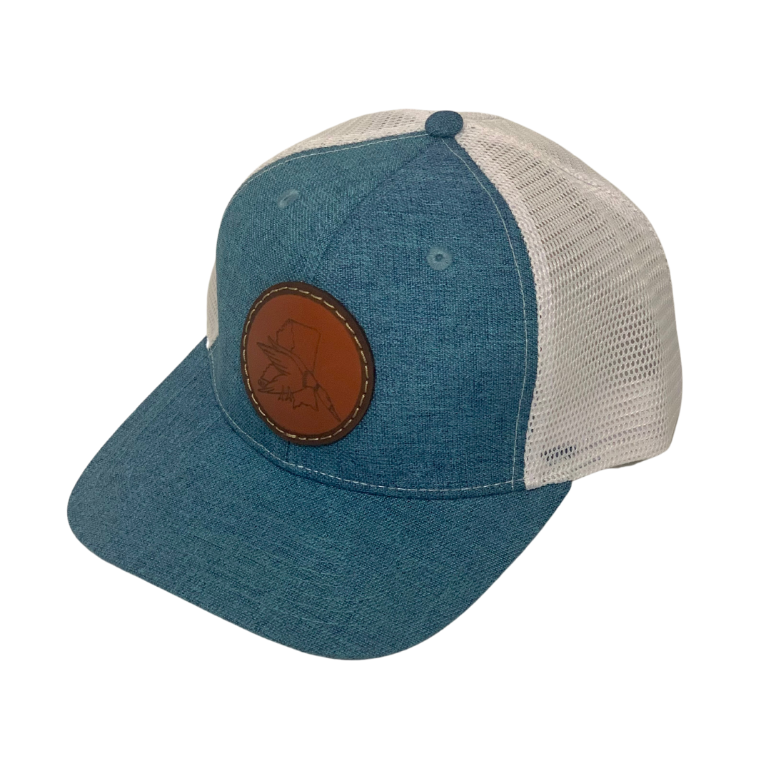 State Duck Patch Solid Mesh Back Hats Mississippi (6 colors)