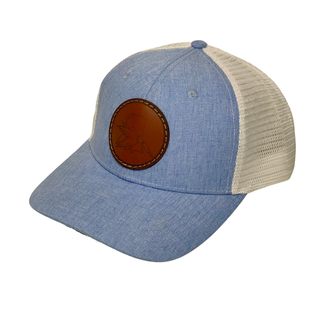 State Duck Patch Solid Mesh Back Hats Mississippi (6 colors)