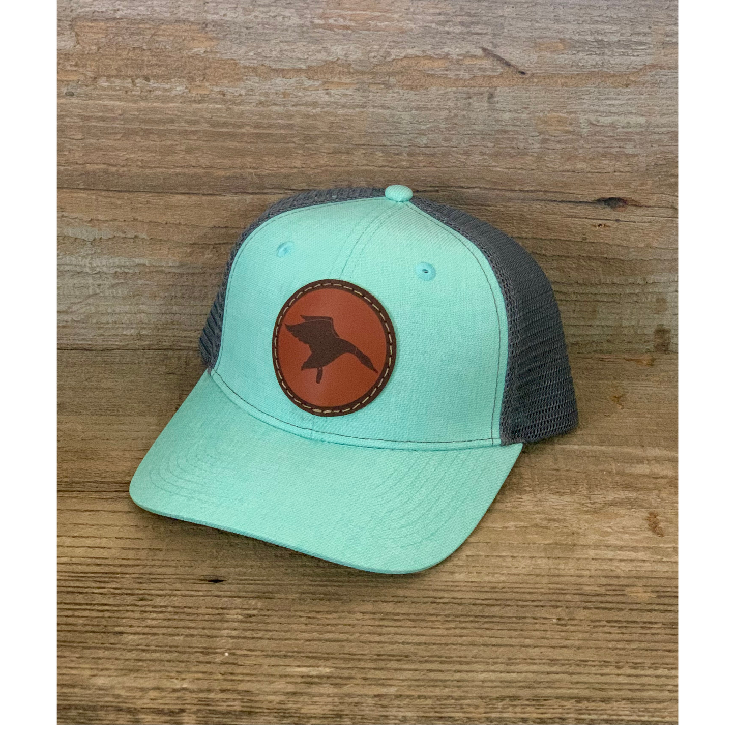 Shadow Duck Patch Solid Mesh Back Hats (3 colors)