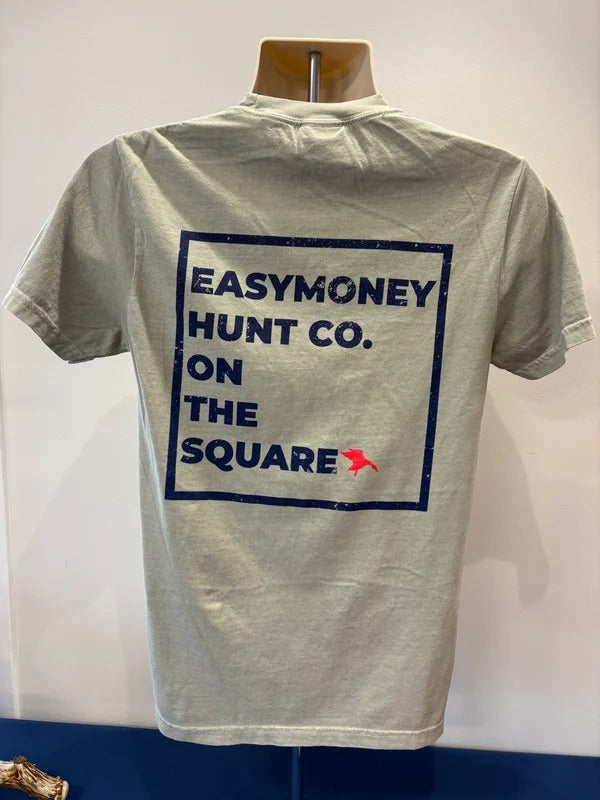 Easymoney On The Square Pocket Tee