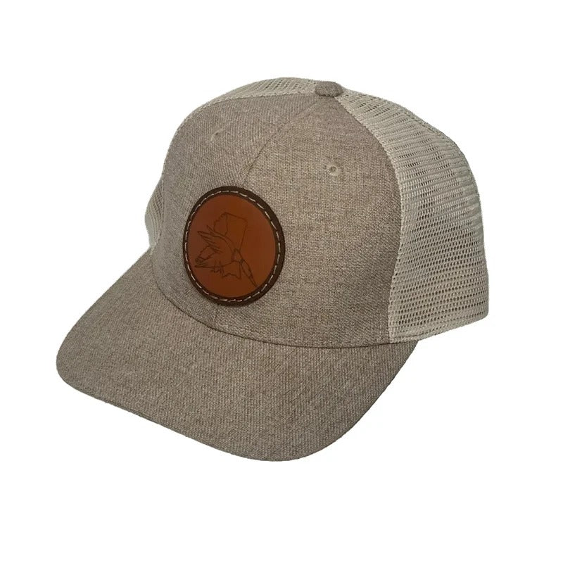 State Duck Patch Solid Mesh Back Hat - Mississippi