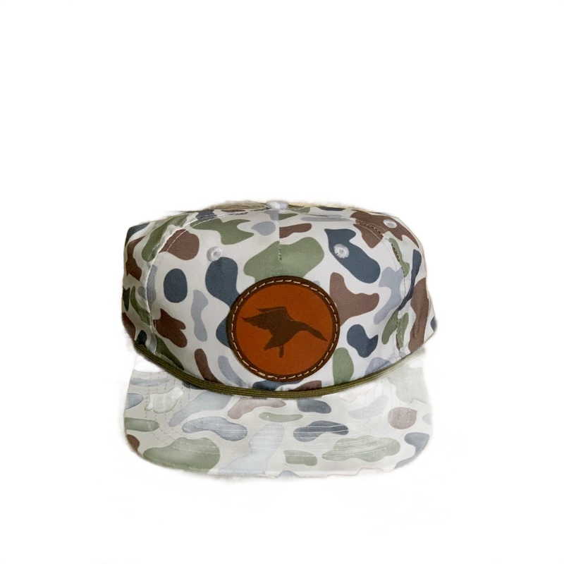 Camo Rope Hat with Shadow Duck Patch (3 colors)