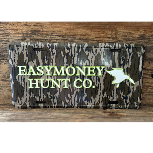 Mossy Oak Bottomland EMHC Logo License Plate