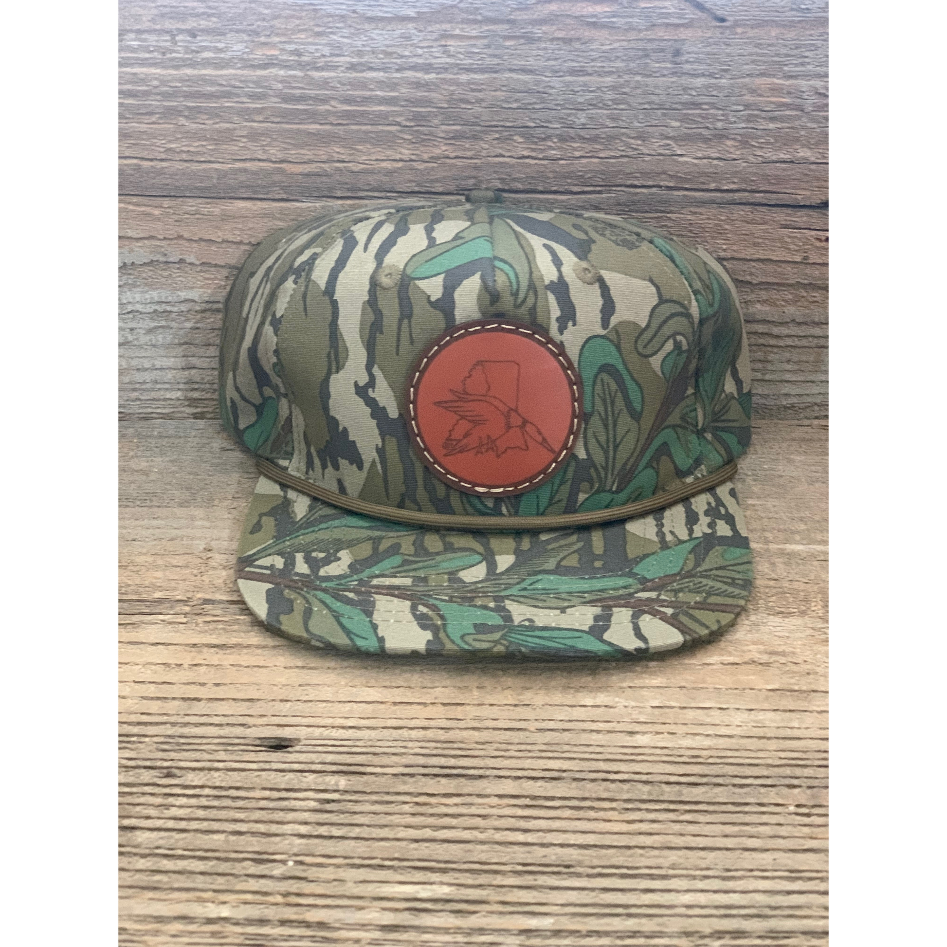Camo Rope MS Duck Hat- Green