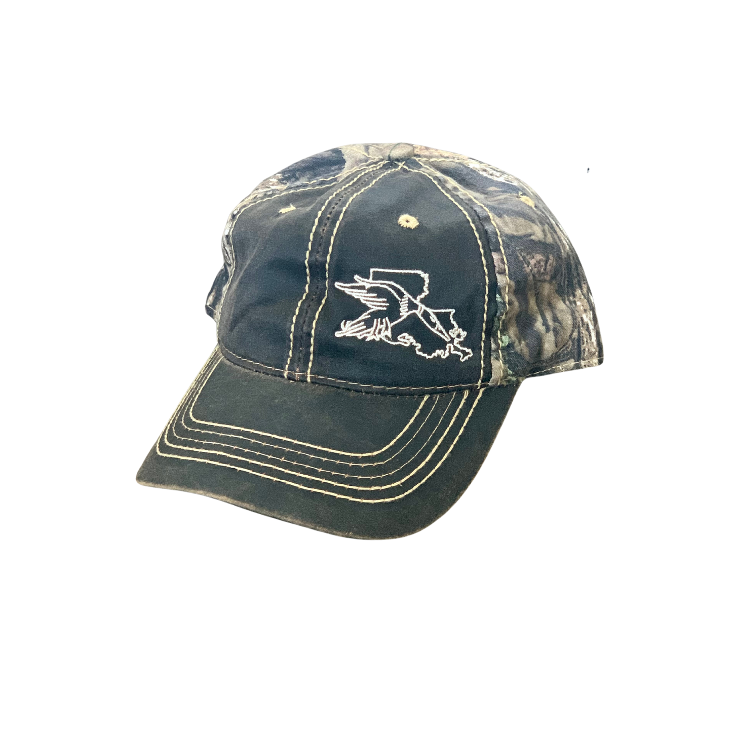 EMHC Louisiana Embroidered Mossy Oak Hat